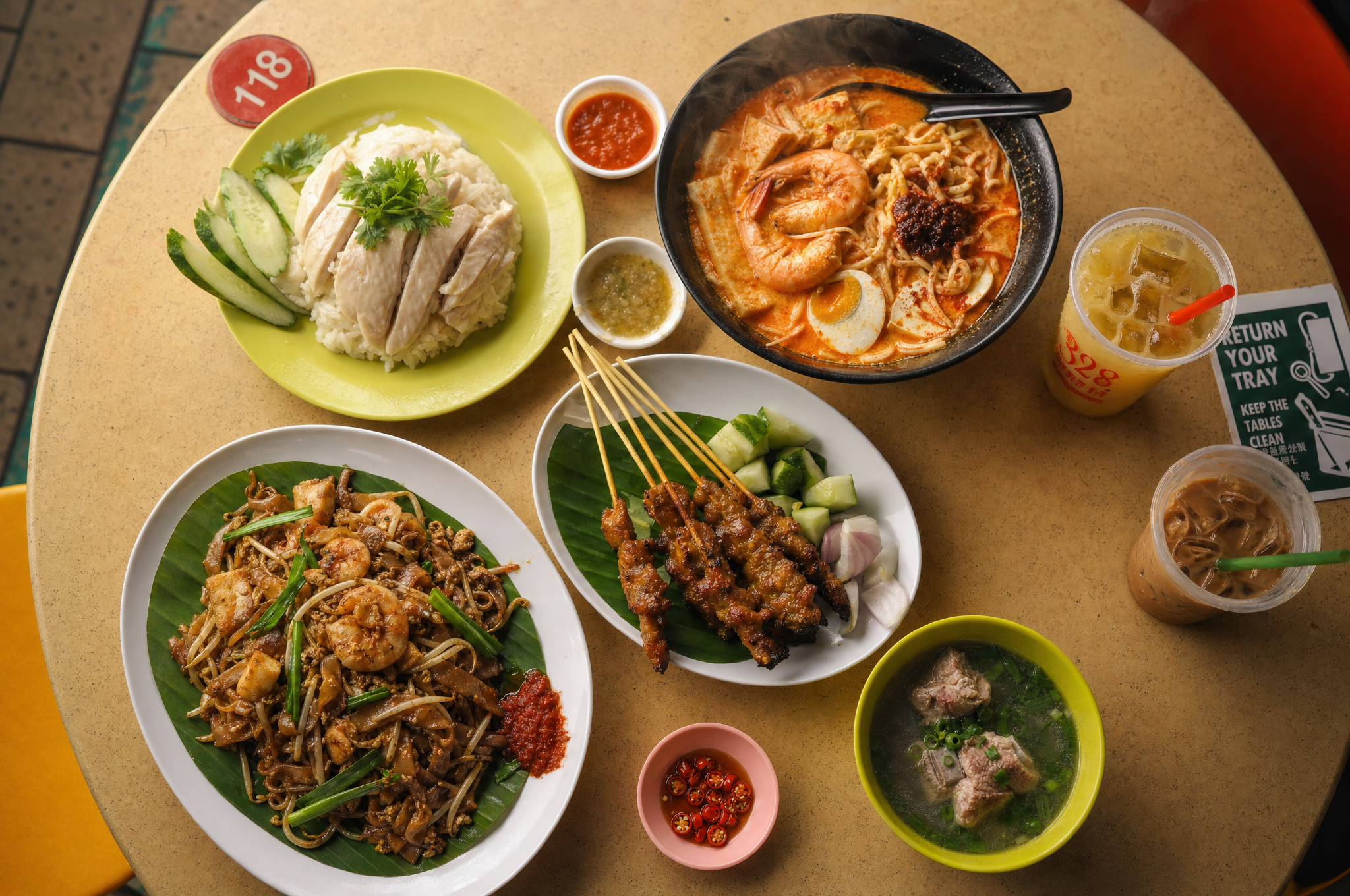 Hawker center food